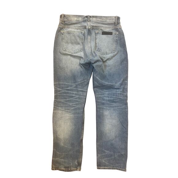 FEAR OF GOD button fly straight leg jeans 28 - Picture 6 of 10